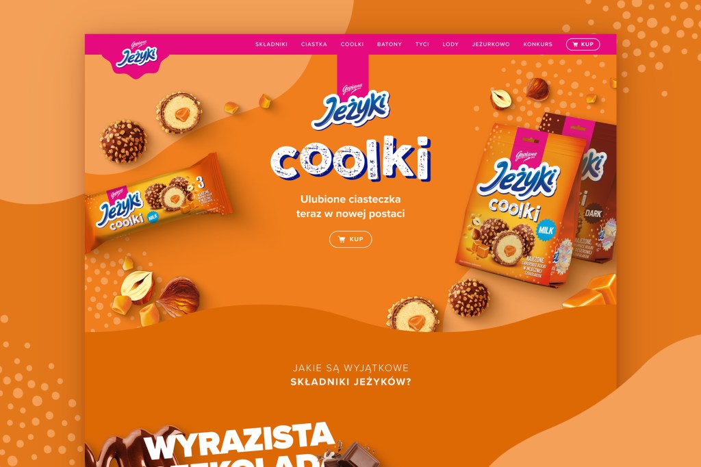 Jeżyki landing page